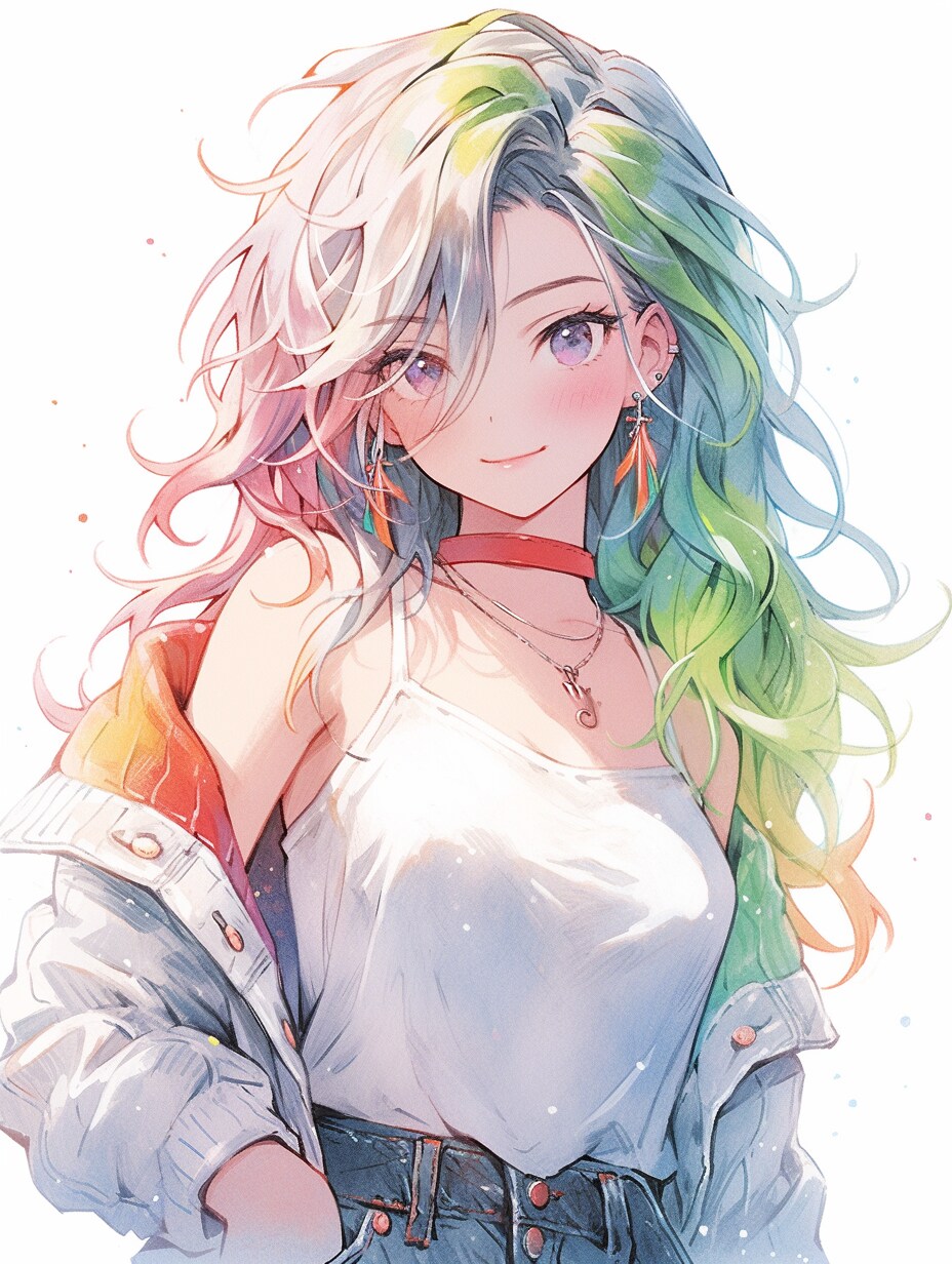 rainbow girl🌈