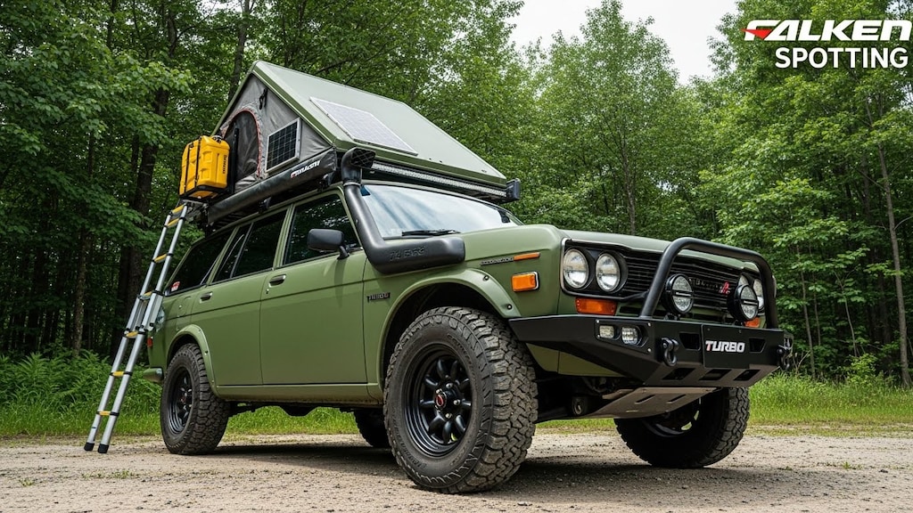 ブルーバードワゴンキャンピングカー