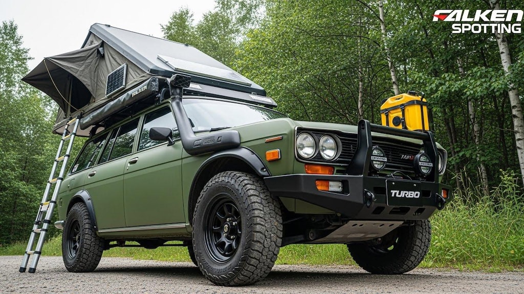 ブルーバードワゴンキャンピングカー