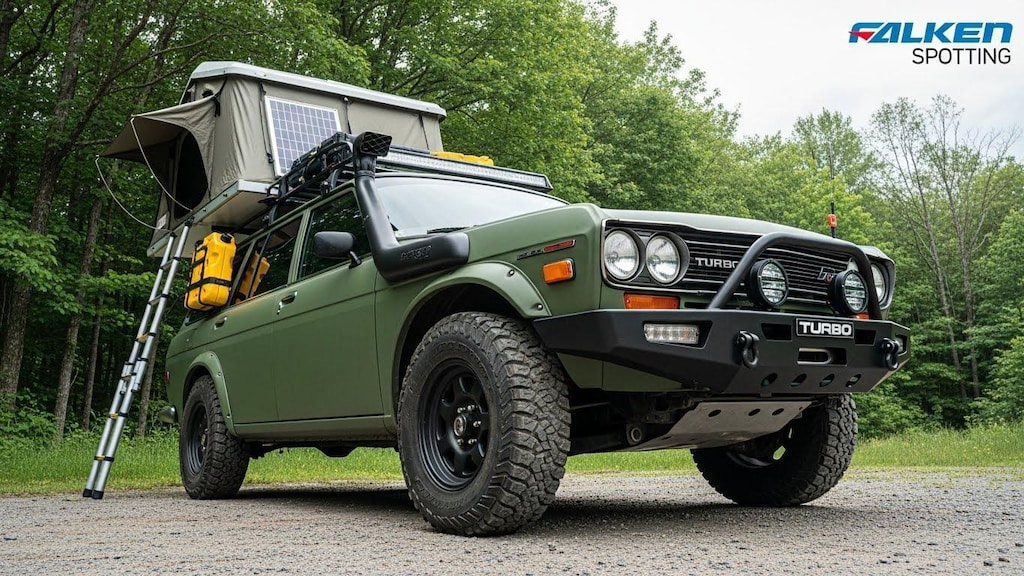 ブルーバードワゴンキャンピングカー