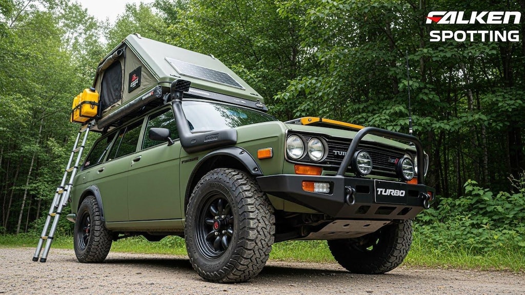 ブルーバードワゴンキャンピングカー