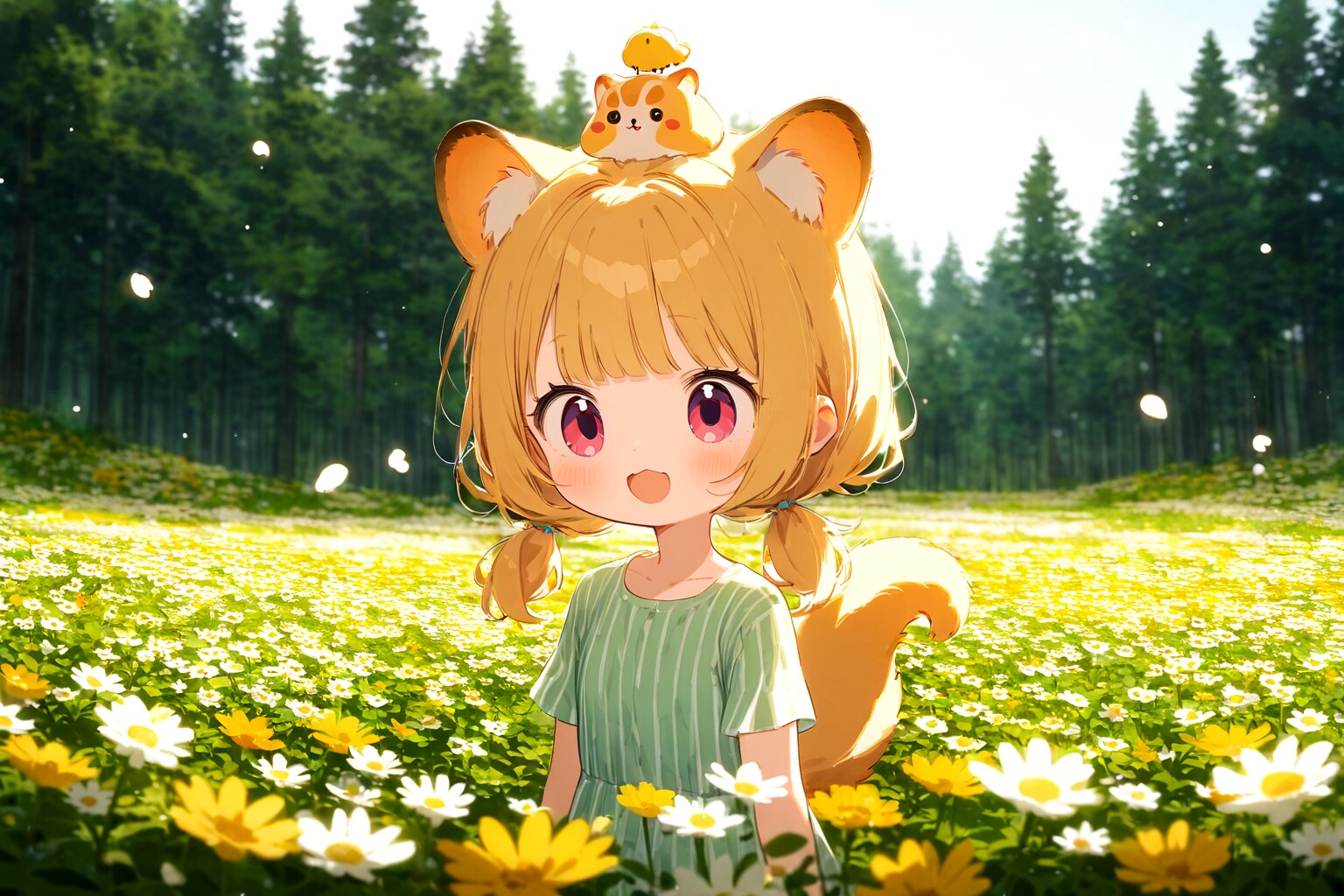 ケモ耳と少女と | の人気AIイラスト・グラビア