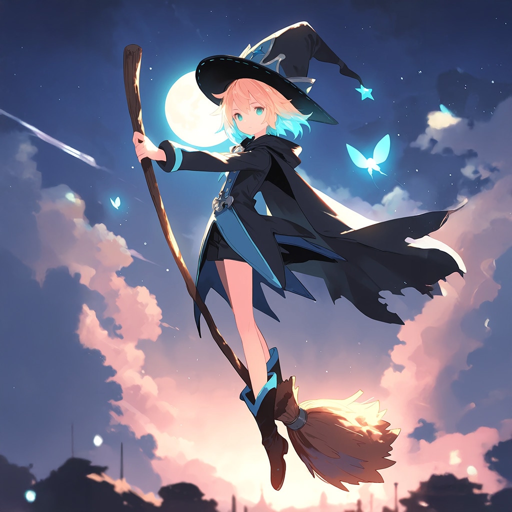 魔法少女街へ行くa