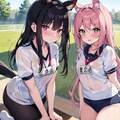架空ウマ娘・体育汗透けも増える 2枚目