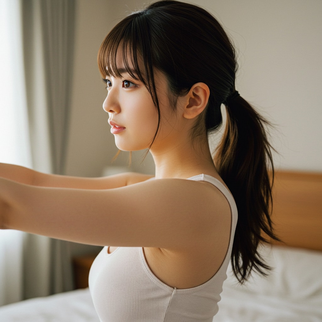 彼女のルーティン