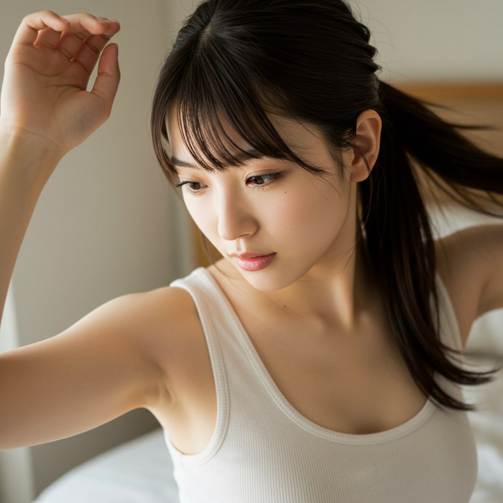 彼女のルーティン