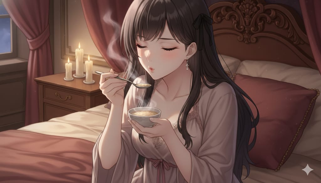 おかゆ、ふーふー