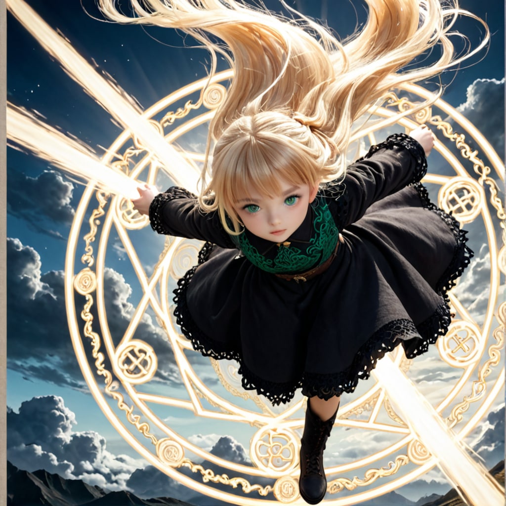見習い魔法使いの少女８
