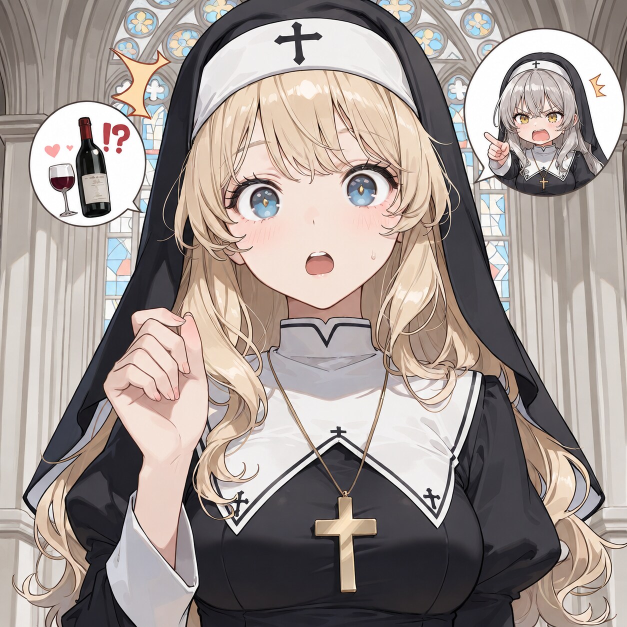 注意されるラベリアさん