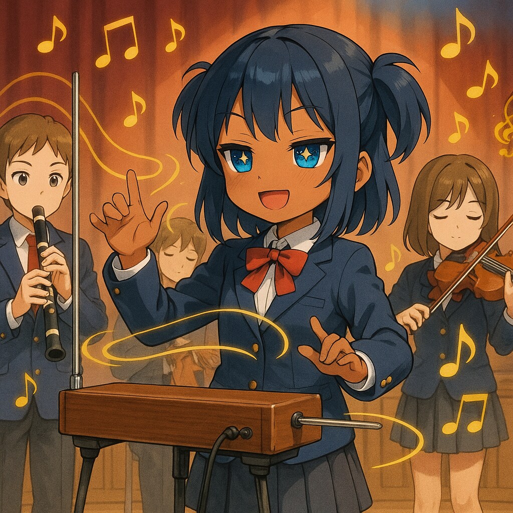 テルミンを弾くこなつちゃん