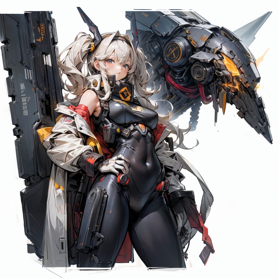 Girl and Robot1094