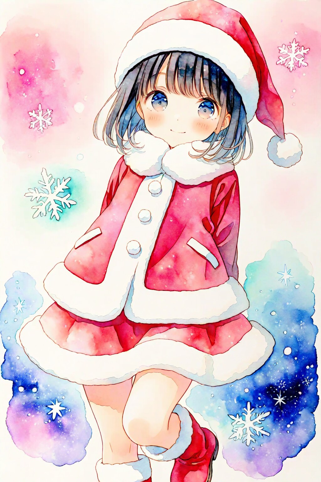 サンタコスをしてみたよ！(PRISM)(16) | の人気AIイラスト・グラビア