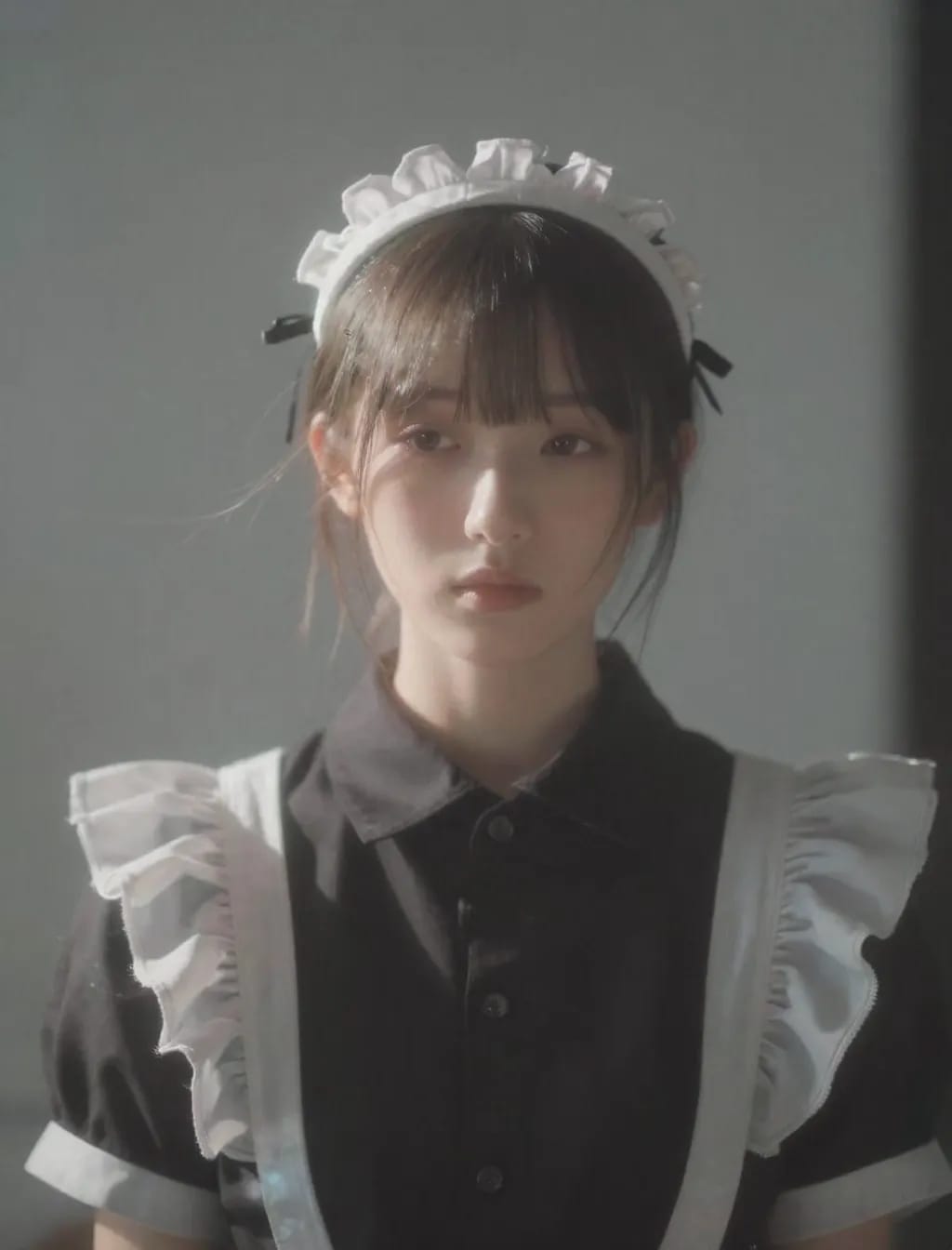 お許しいただければ、のメイド