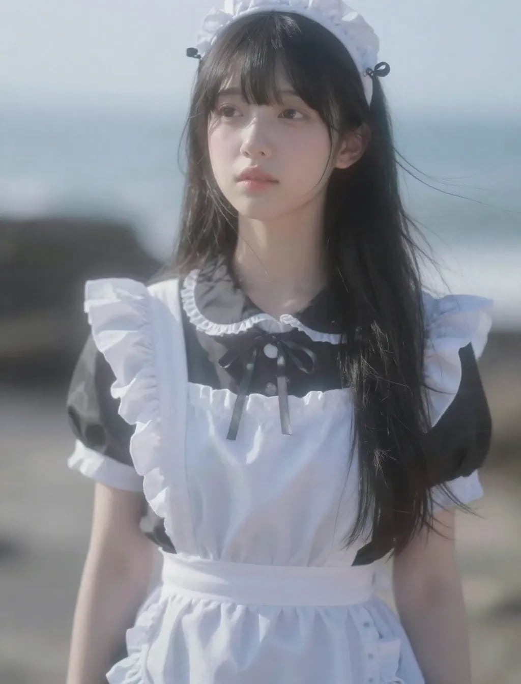 お許しいただければ、のメイド