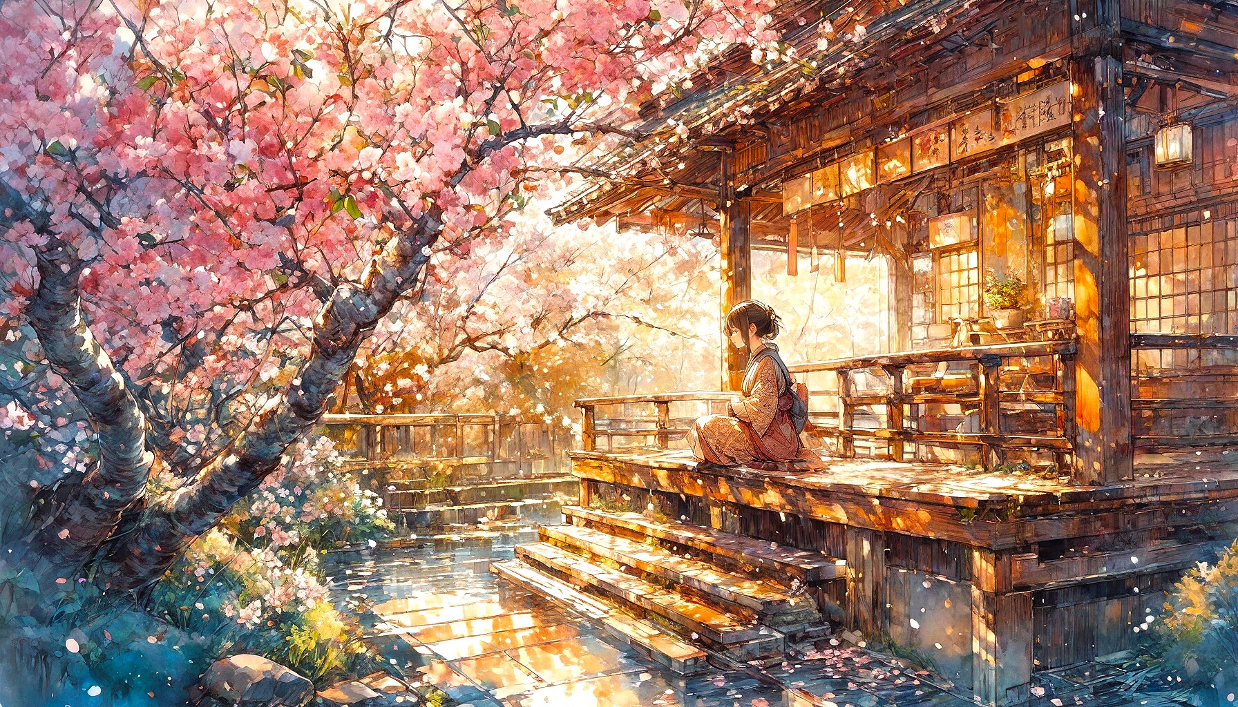 花と少女112 | の人気AIイラスト・グラビア