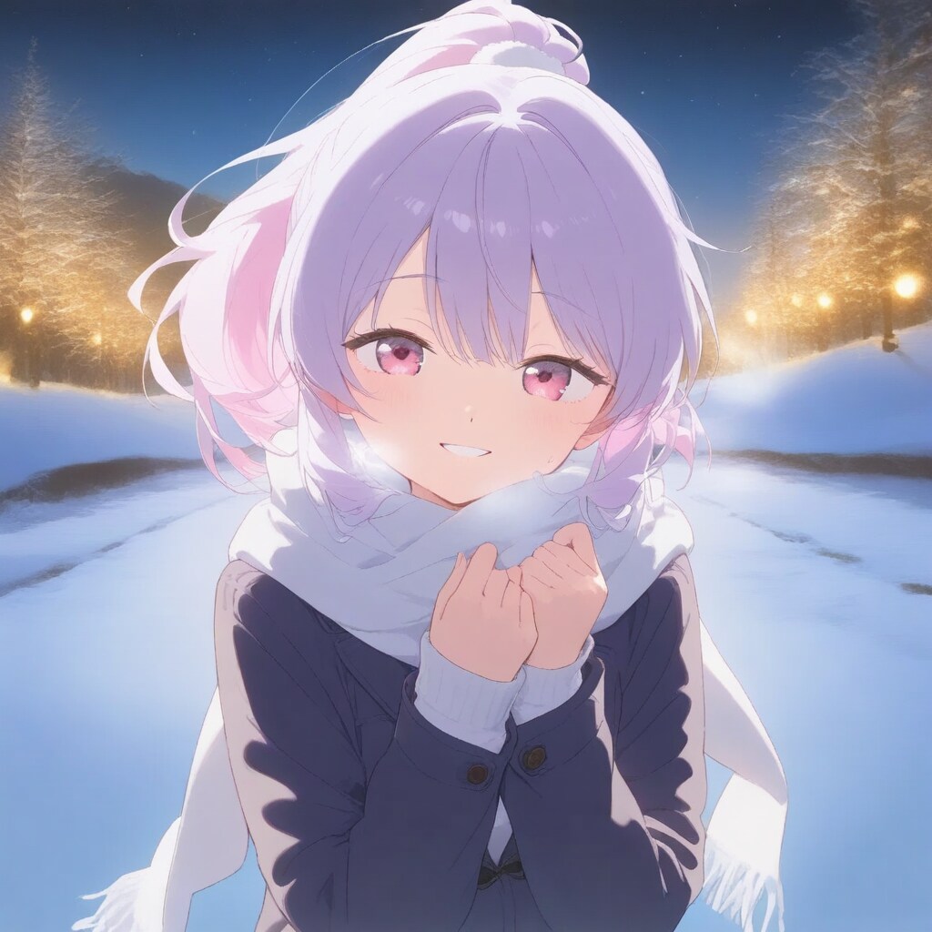 Snowy night 5