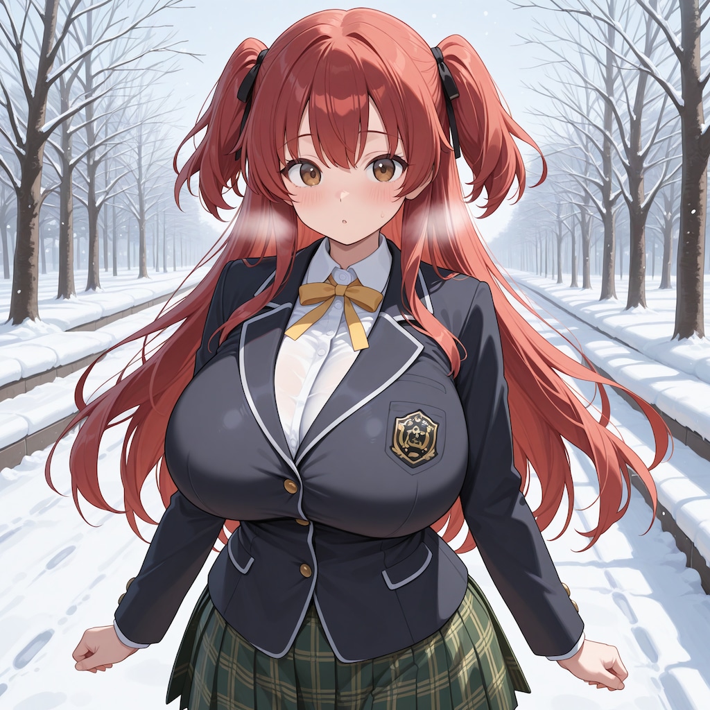 冬でも元気な千尋ちゃん