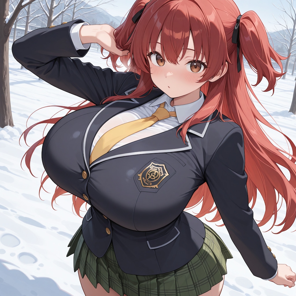 冬でも元気な千尋ちゃん