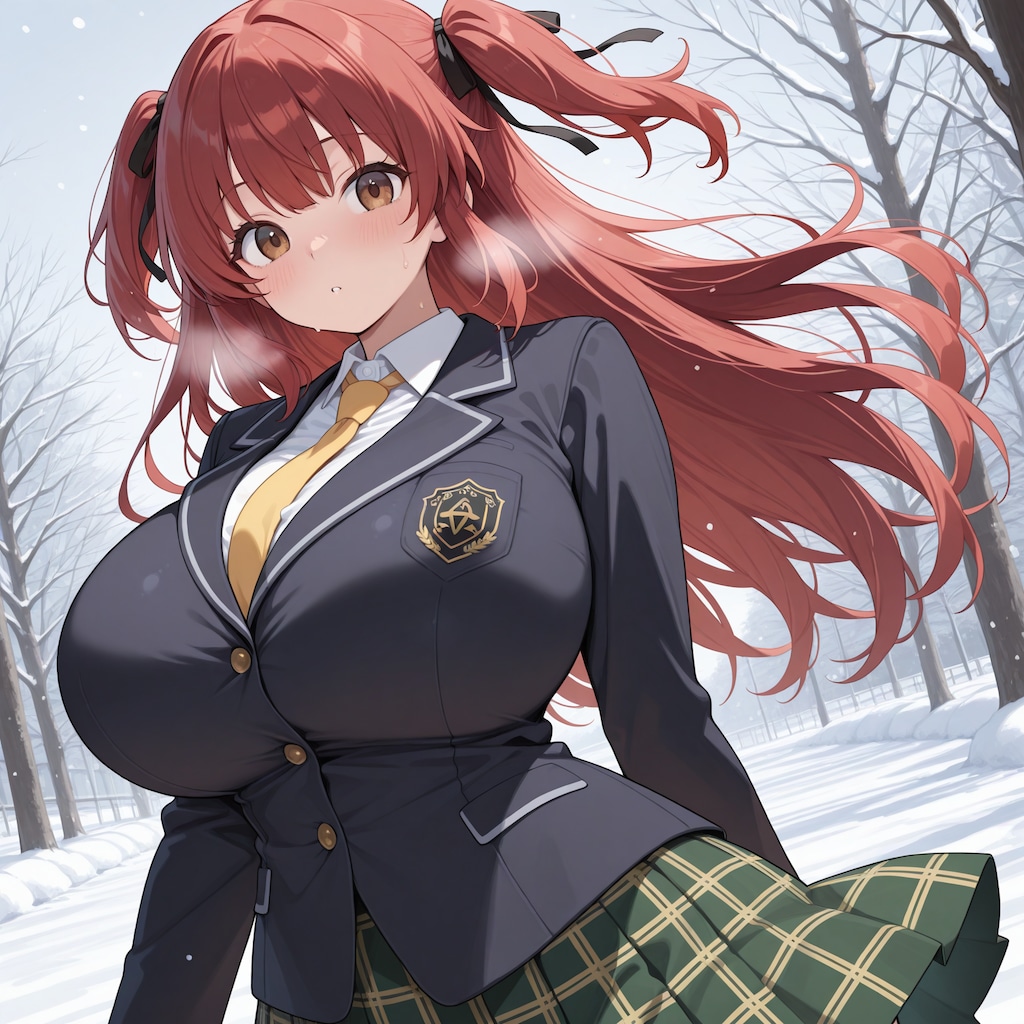 冬でも元気な千尋ちゃん