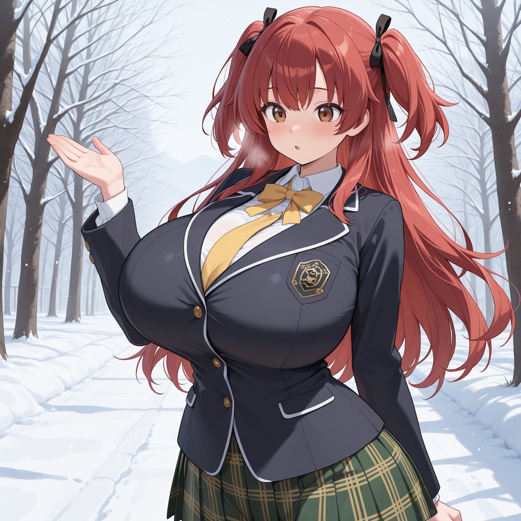 冬でも元気な千尋ちゃん