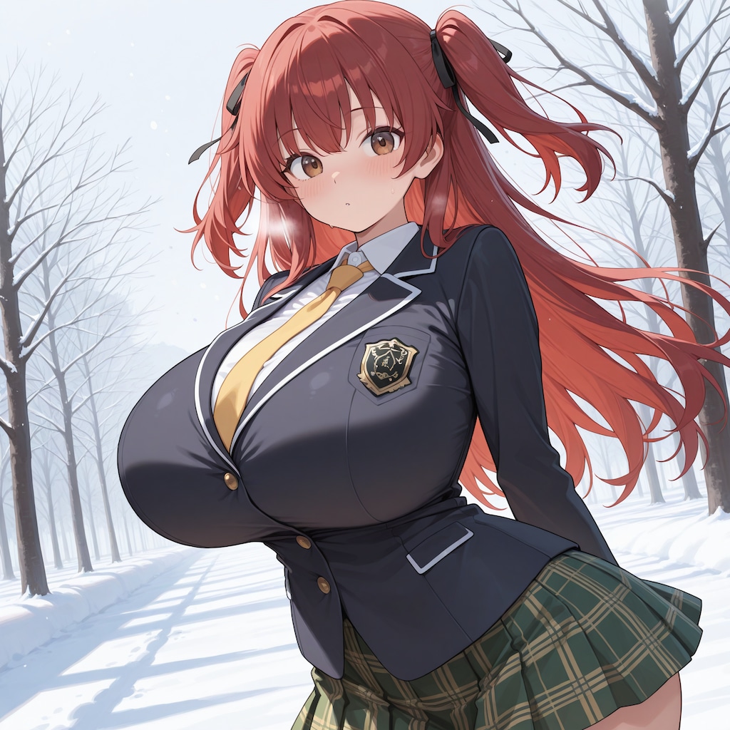 冬でも元気な千尋ちゃん