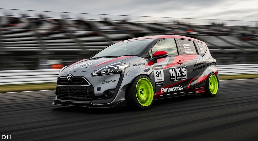 HKSシエンタのドリ車