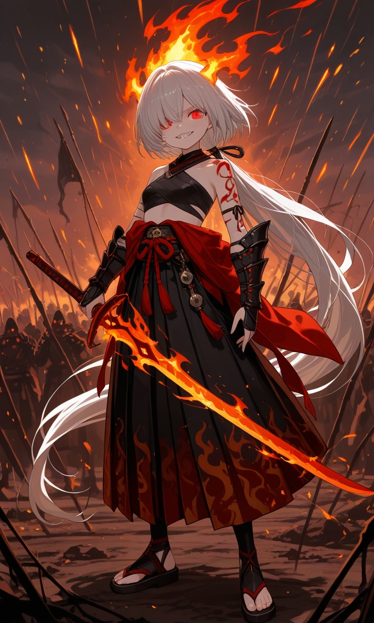 ギザ歯の戦闘狂少女🔥