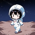 月面を歩く 5枚目