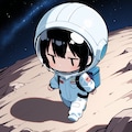 月面を歩く 2枚目