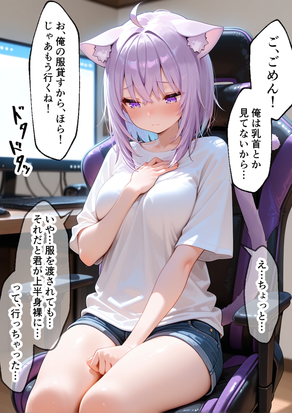 猫又おかゆ#4 こっそりしちゃうか