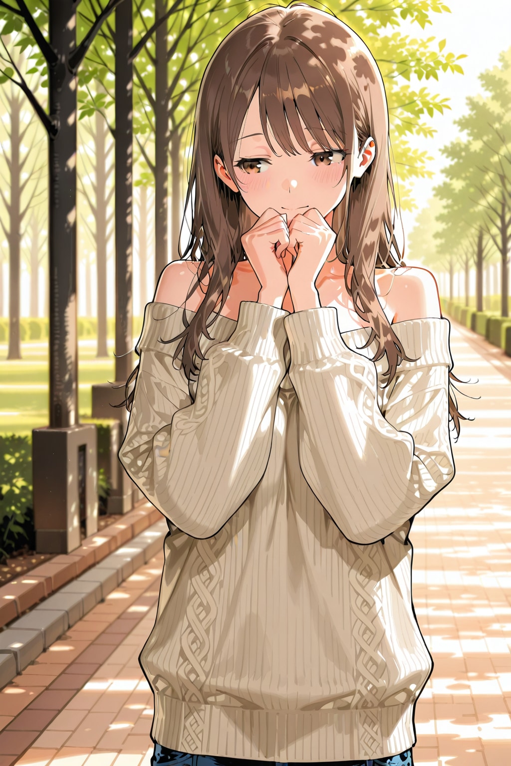 今日のオフショル | の人気AIイラスト・グラビア