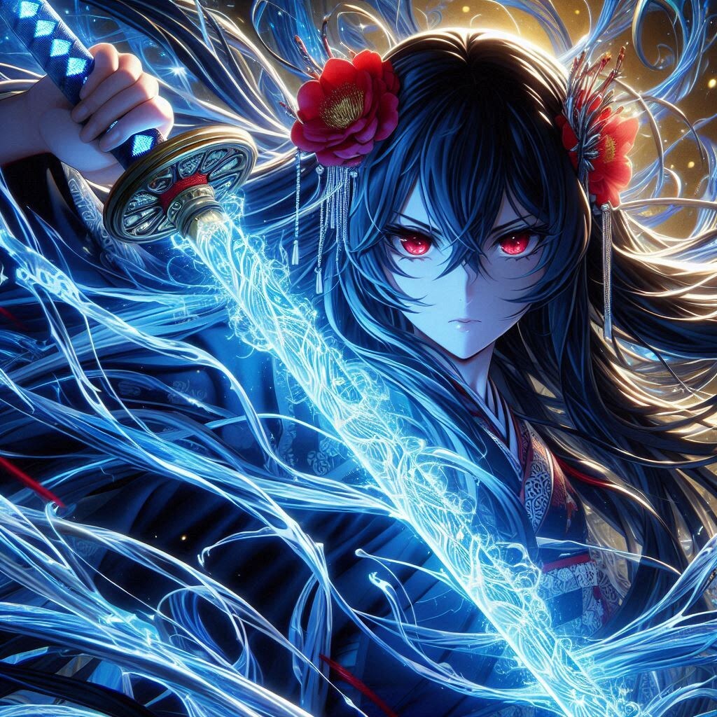 黒髪の女侍さん３４３(力の解放)