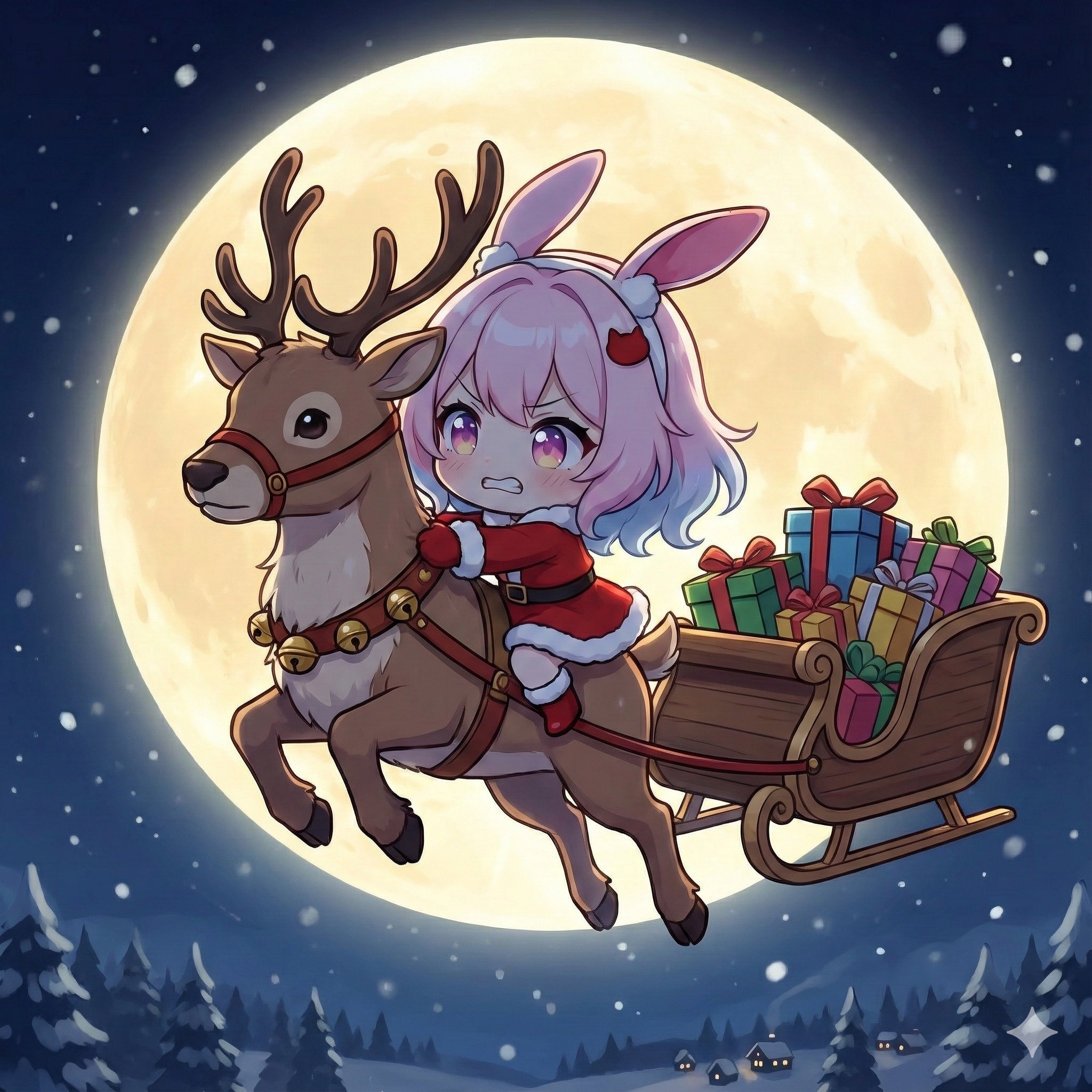 バニーサンタ1216 | の人気AIイラスト・グラビア