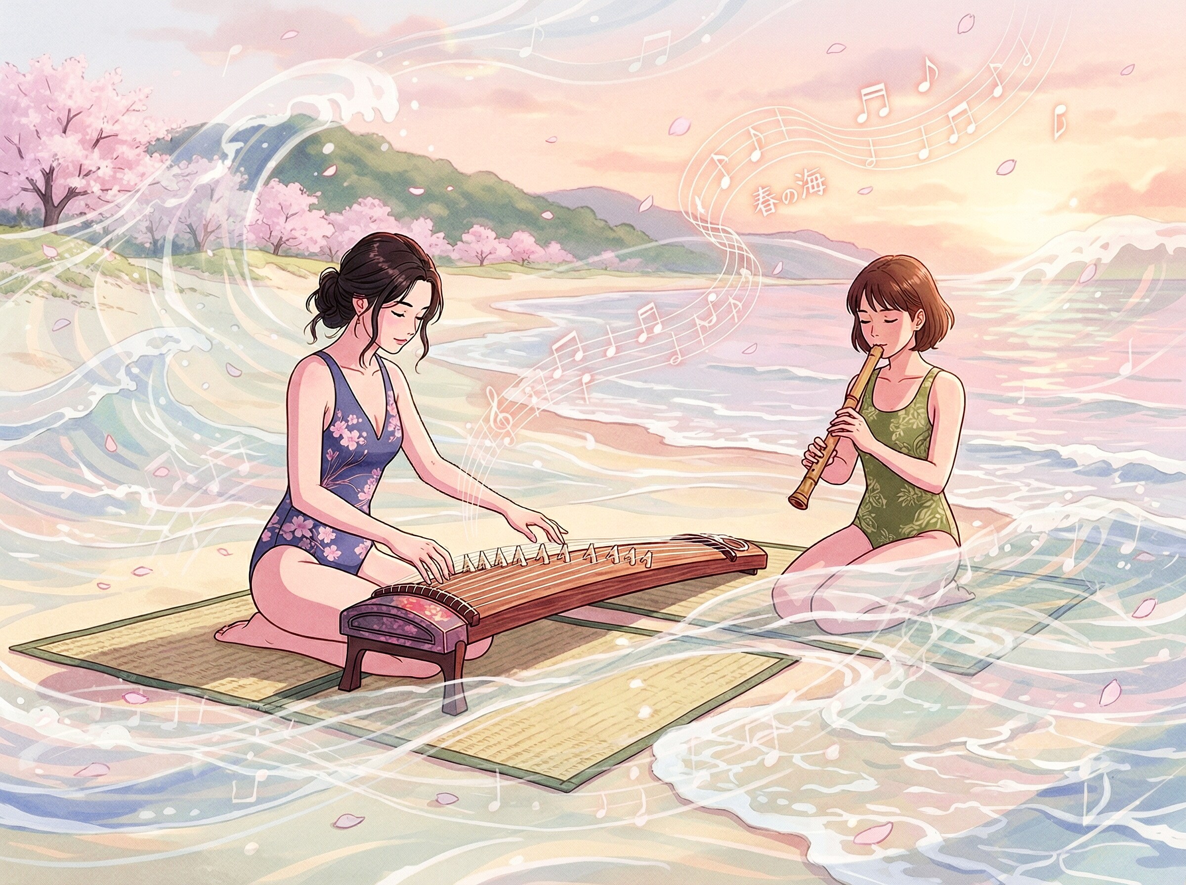 春の海♪