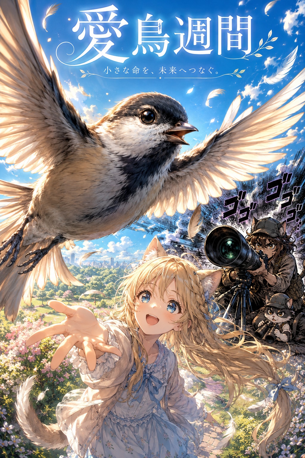 羽ばたきの瞬間✨ | の人気AIイラスト・グラビア