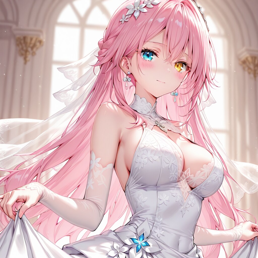 オッドアイちゃんウエディング