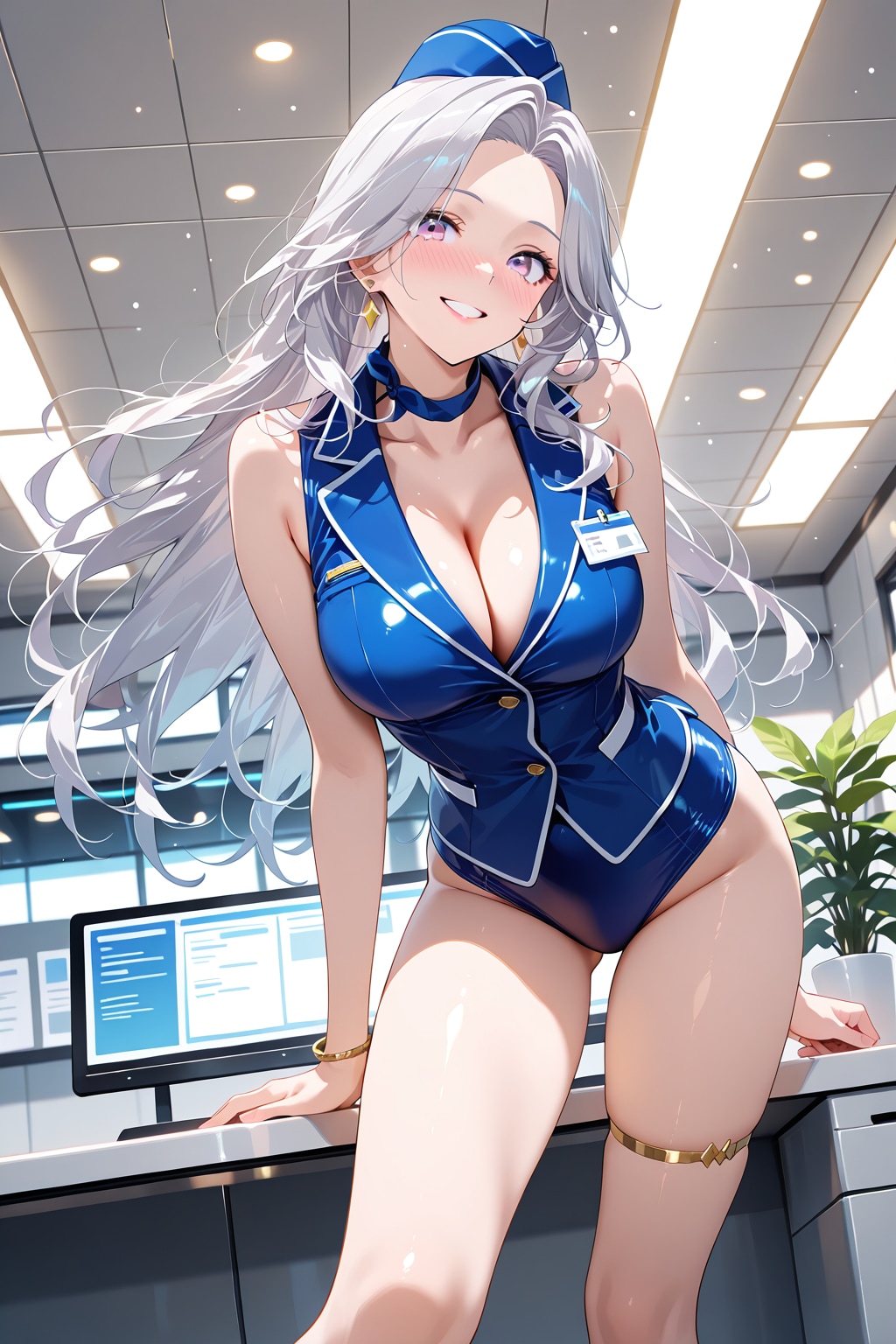 指名殺到♡ セクシーＣＡのお姉さん