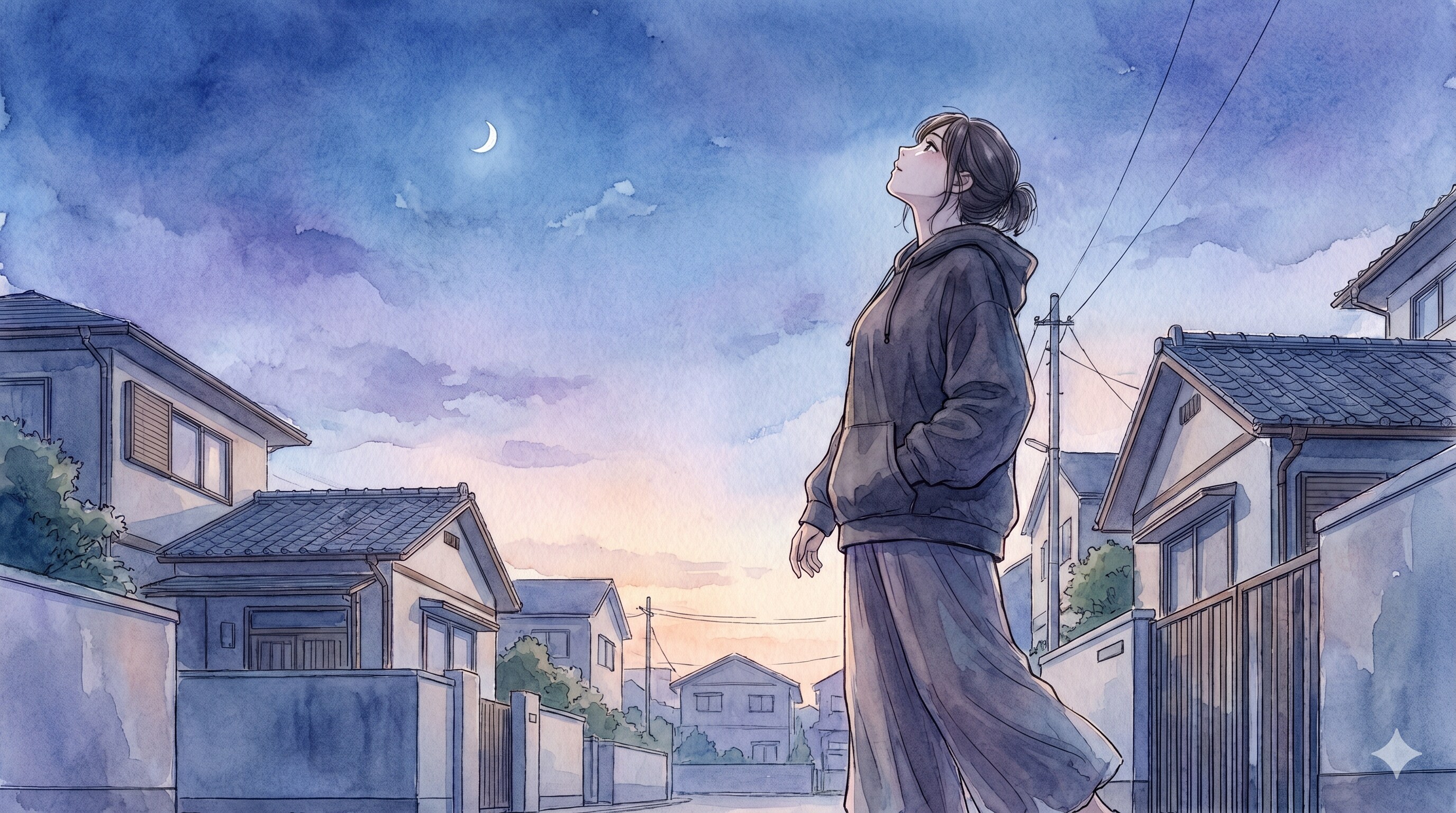 ふと空を見たくなり | の人気AIイラスト・グラビア