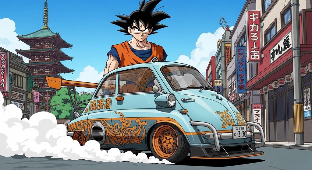 孫悟空とイセッタ