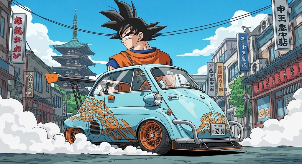 孫悟空とイセッタ