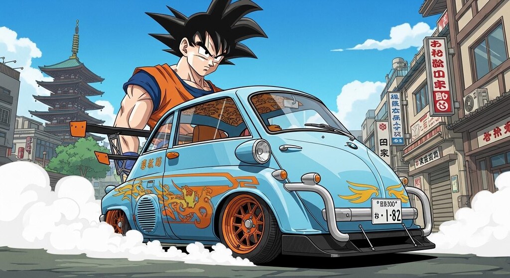 孫悟空とイセッタ