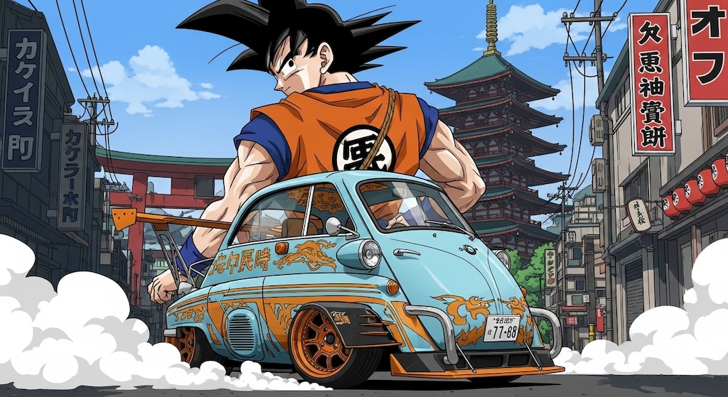 孫悟空とイセッタ