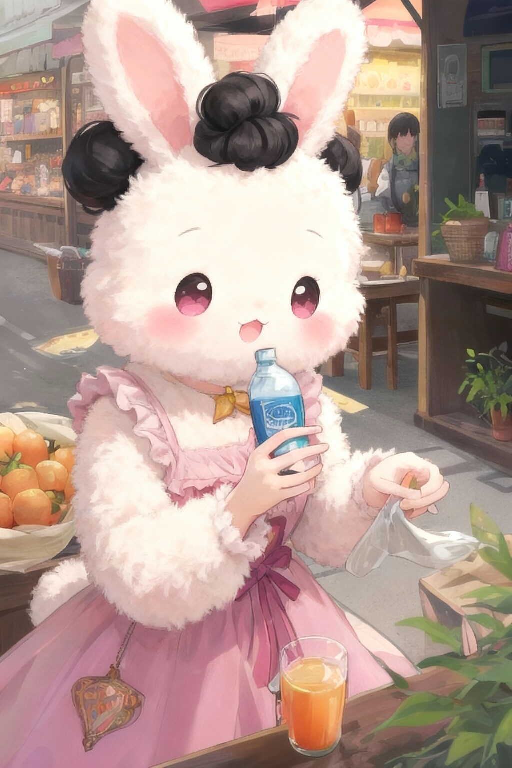 うさぎさんになったのです