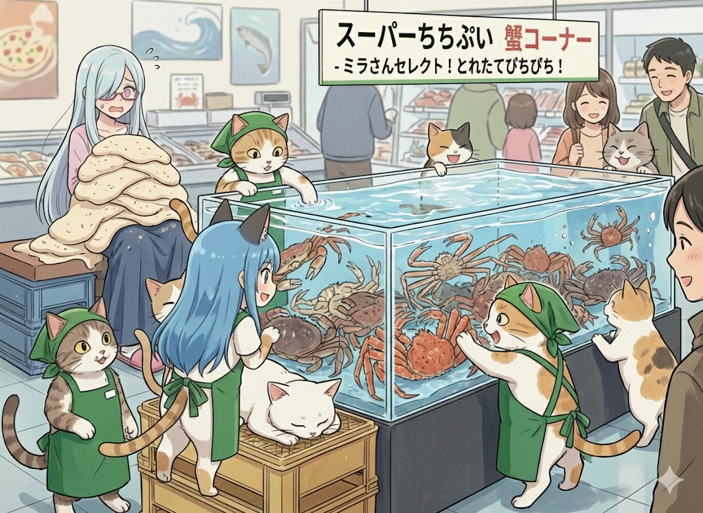 かにをうれるんだな