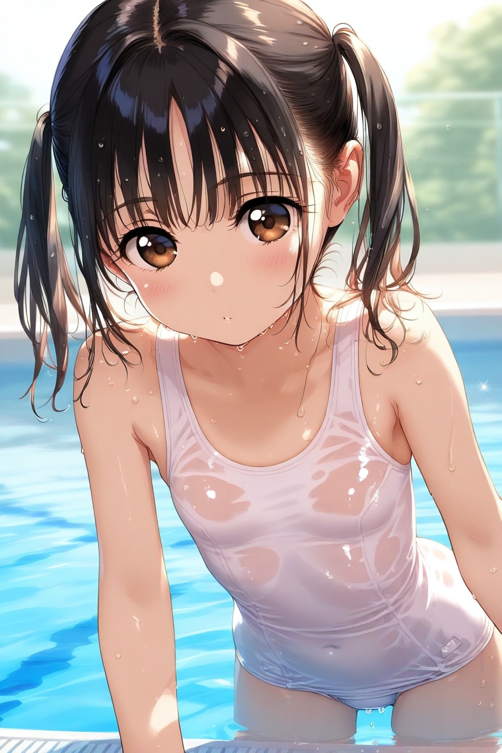 スク水美少女