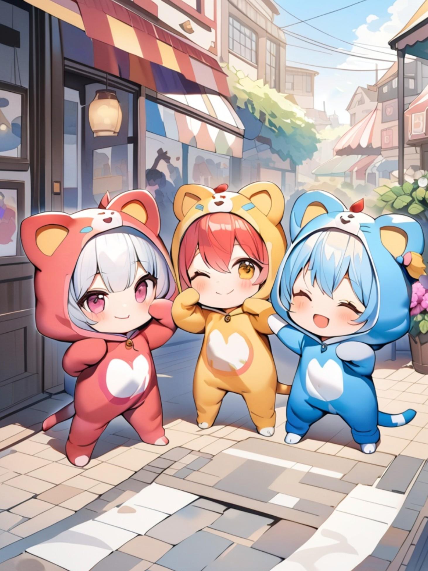 仲良し娘ちゃん達