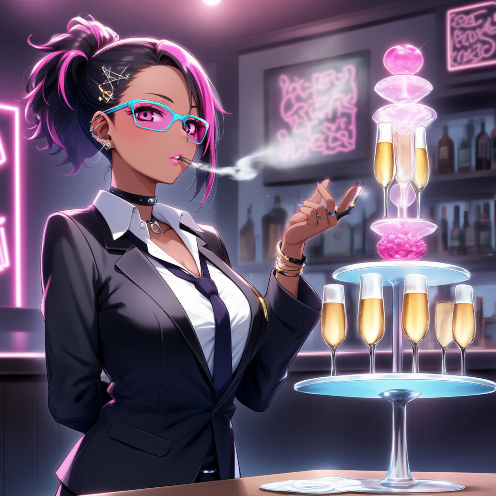 シャンパンタワー