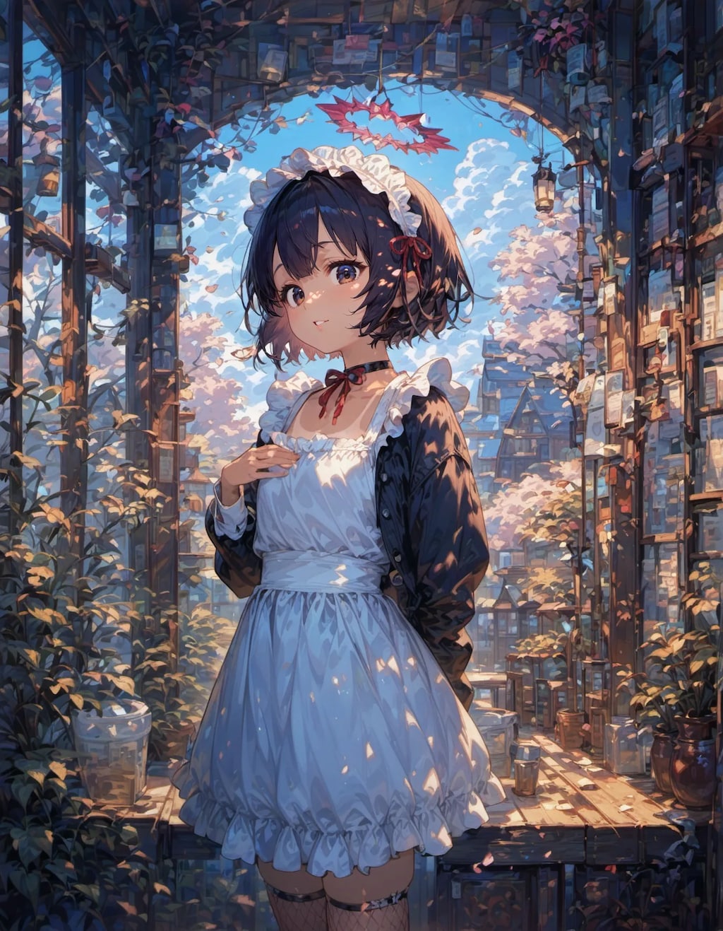 The Garden Maid's Halo