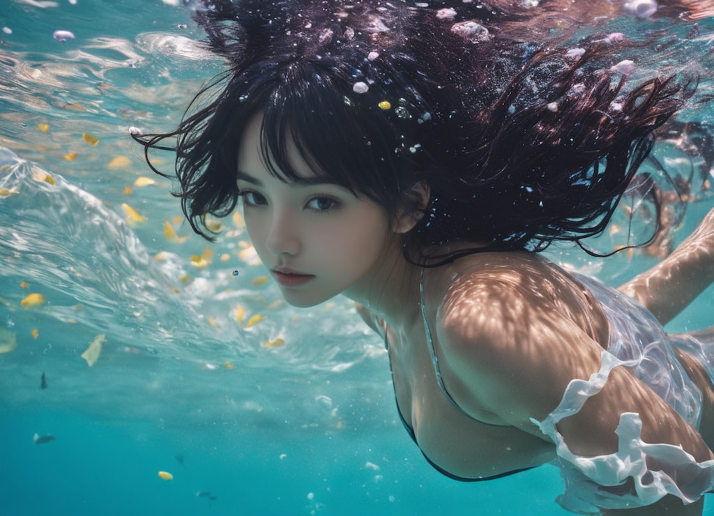 AIが苦手な水中　 (何度目の正直？)