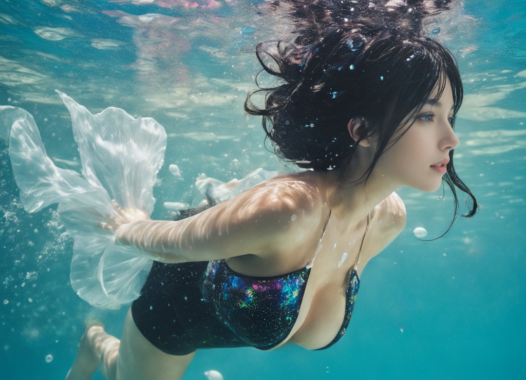 AIが苦手な水中　 (何度目の正直？)